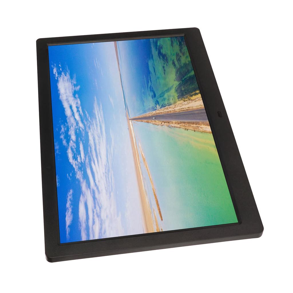 15.6 Inch LCD Digital Photo Frame HD 1920x1080 Large Storage Electronic Picture Frame Black