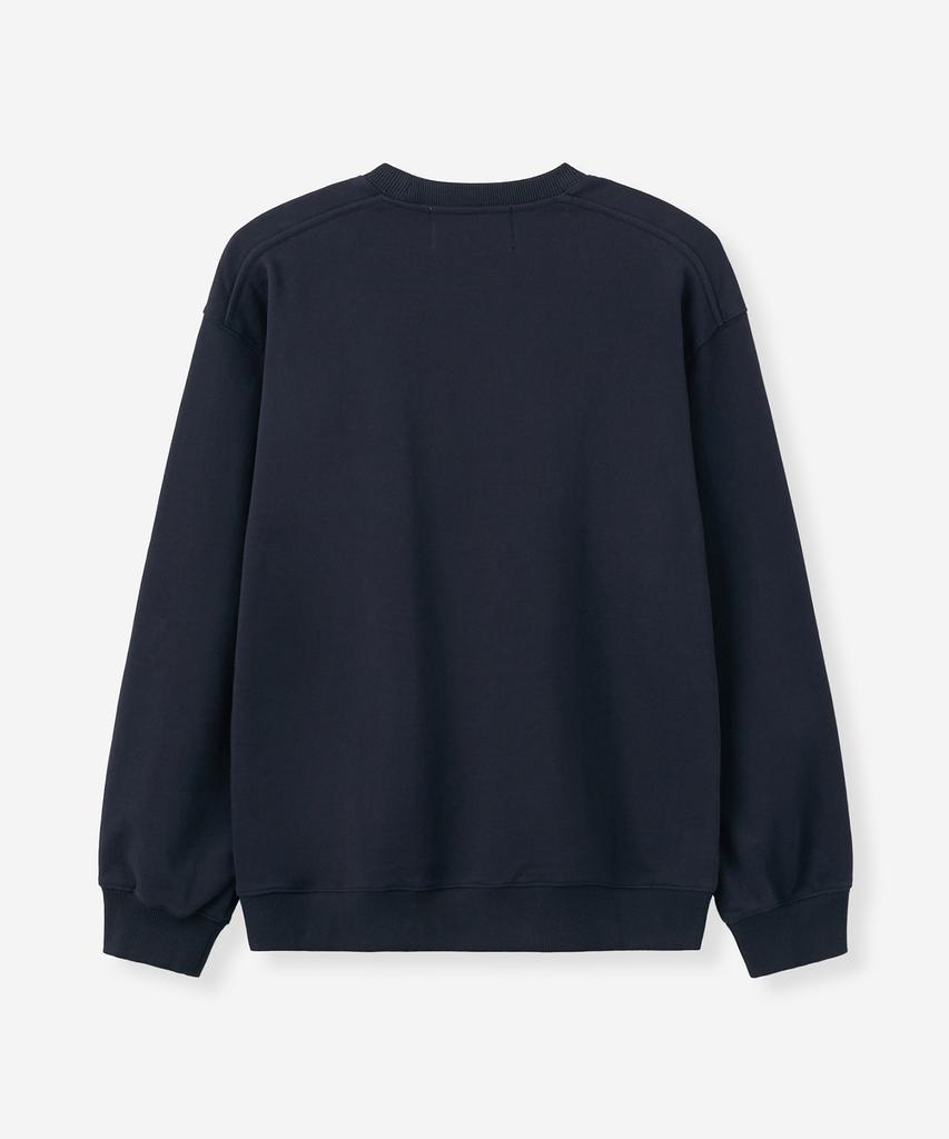 Felpa SATUR Lugo Piccola Blu Navy