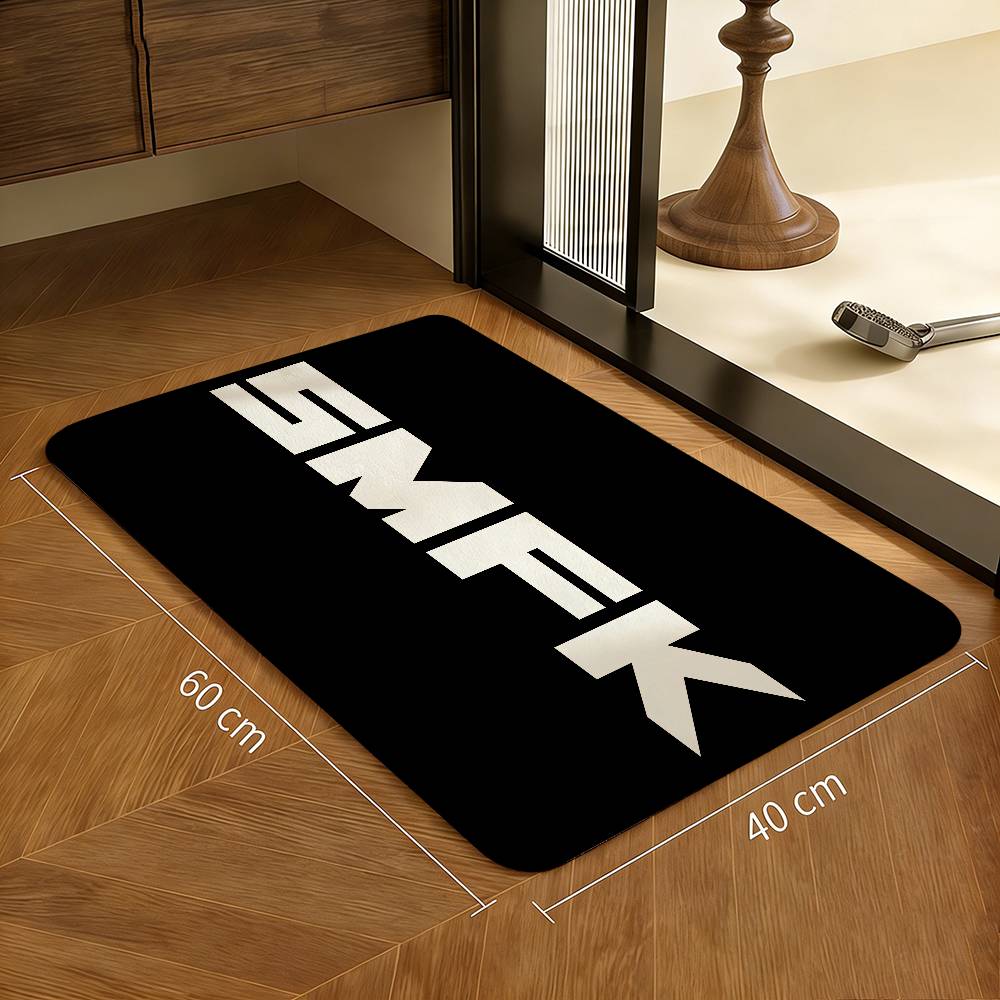 Fashion SMFK Entrance Door Mat Washable Non-Slip Living Room Sofa Chairs Area Mat Kitchen Welcome Doormat