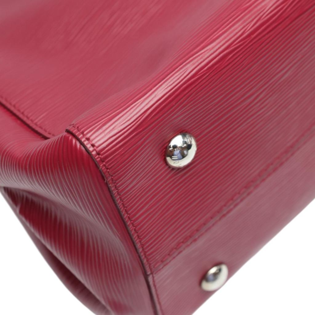 LOUIS VUITTON Epi Marley MM Handbag Epi Leather Fuchsia Women M94615 Used