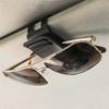 2PCS S-shaped Car Glasses Clip Creative Multi Functional Glasses Frame Car Glasses Clip Ticket Clip Automotive Interior Supplies