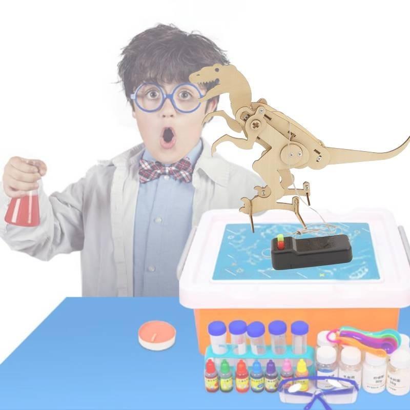 Diy Wooden Tyrannosaurus Rex Educational Science Craft Kit For Kids Hands-on Learning J-22 Material Pack