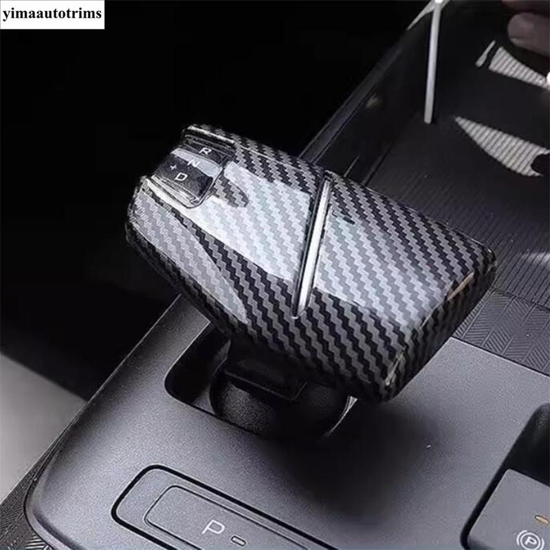 For Changan Eado Plus  - 2025 Central Control Gear Shift Knob Head Sticker Cover Trim ABS Carbon Fiber Accessories Interior