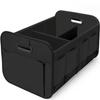 Large Capacity Foldable Car Storage Box Black Oxford Cloth