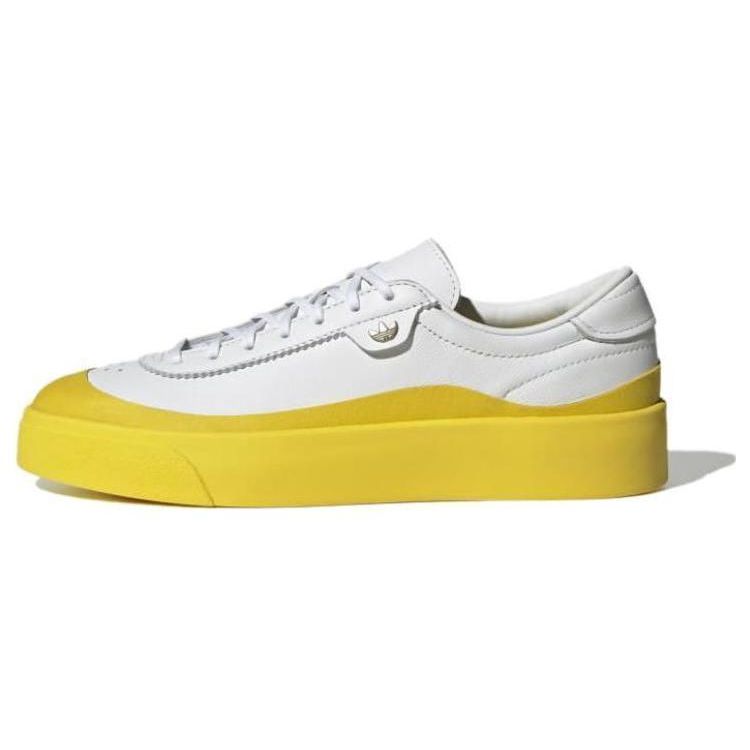 adidas Nucombe White Impact Yellow Unisex Sneakers Cloud-White H06385 43⅓