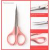 Edelstahl Gerade Gebogene Spitze Schere Multifunktional Runde Kopf Nasenhaarschere Salon