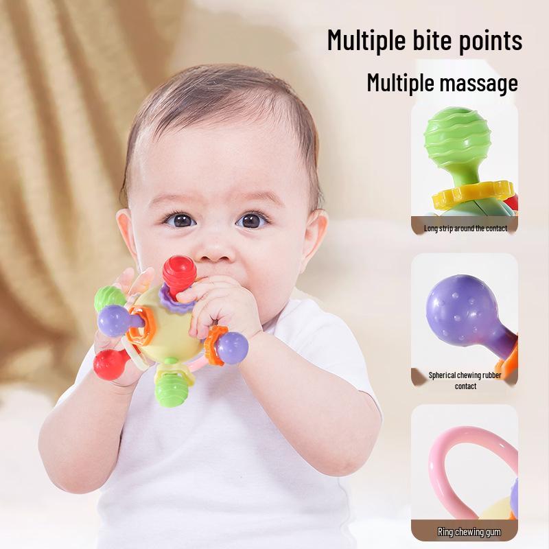 Manhattan Baby Teether Ball for Early Learning – 0 to 6 Months