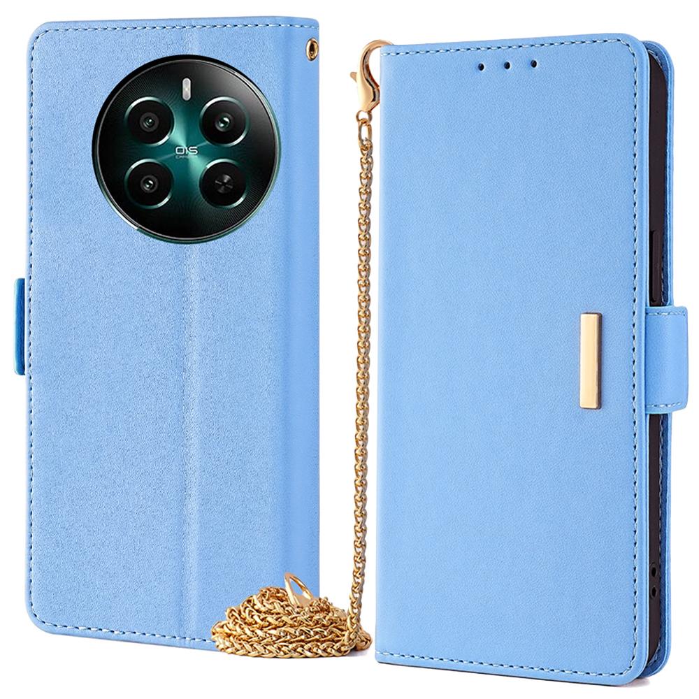 Pro Realme 12 4G/12+ 5G Kožené pouzdro RFID blokující peněženka Kryt na telefon s magnetickým zapínáním