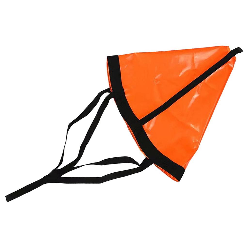 Compact Boat Bag with Rowing Sock and Drogue Anchor for Power Boats