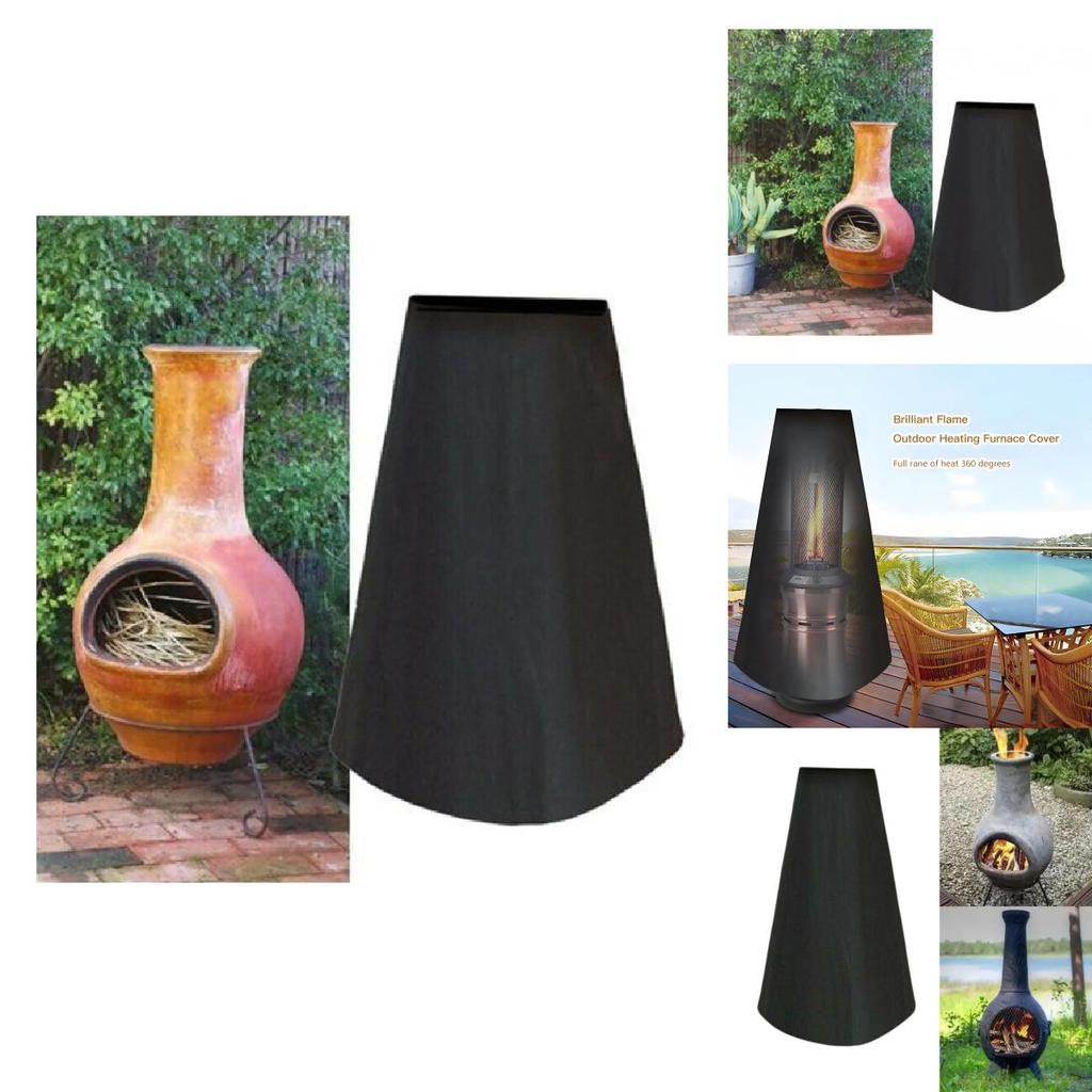 Outdoor Fire Pit Cover With Durable Polyester Material For Garden And Patio Weather Resistance