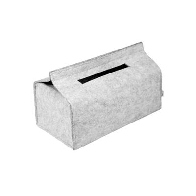 Felt Tissue Box Paper Towel Case Living Room Desk Car Napkin Holder Home Decor