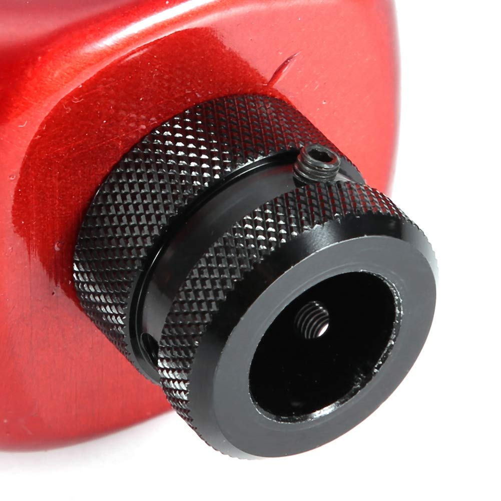 BAOQI Universal Car Shift Knob Cover Shift Knob MT AT Dice Pattern (Red Black Dots)