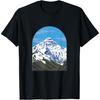 Mountain Landscape Snow Nature T-Shirt