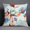 Tropical Flower Series Throw Pillow Decorative Pillow Bedroom Sofa Car Cushion Cover Pillowcase
