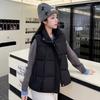 New Autumn and Winter Thick Collar Vest Women's Short Cold Vest Coat
