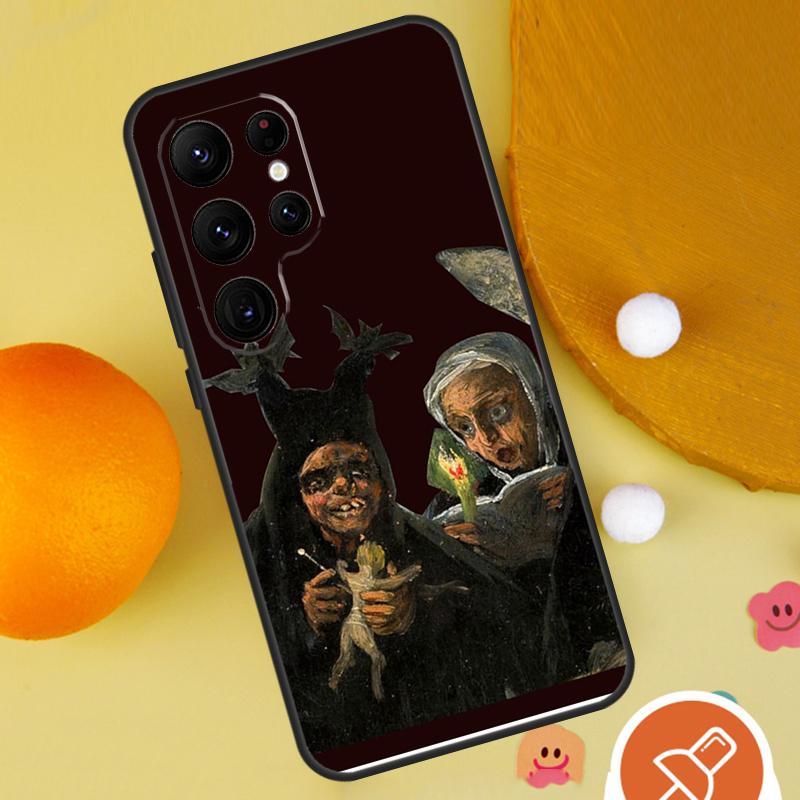 Spain Francisco Goya Art Phone Case For Samsung Galaxy S25 Ultra S23 S22 S21 Ultra S9 S10 S20 Plus S24 FE Funda Cover