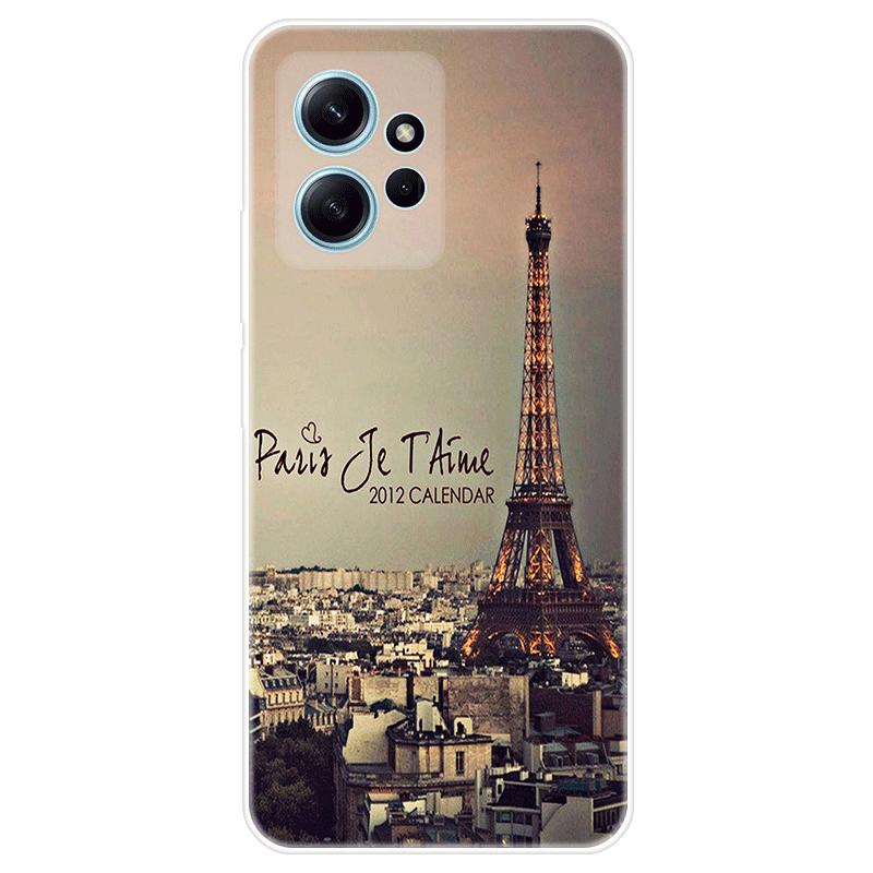 Per Xiaomi Redmi Note 12 Note12 4G Custodia morbida in silicone Cover posteriore Cartoon Phone Case Diversificazione