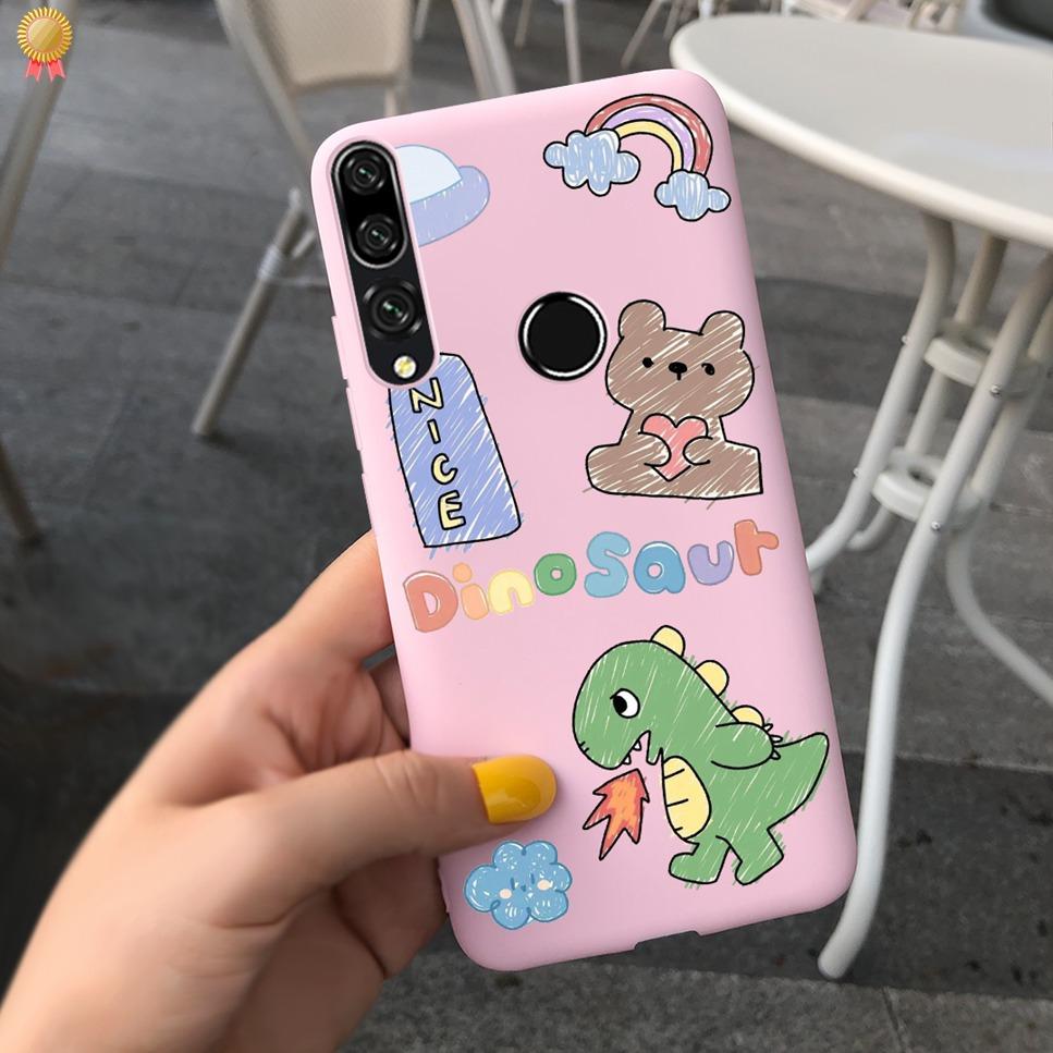 For Honor 9X Pro RU Case Cute Cartoon Cool Black Pink Silicone Back Cover For Huawei Honor9X Honor 9X Pro 9XPro 4G Phone Case