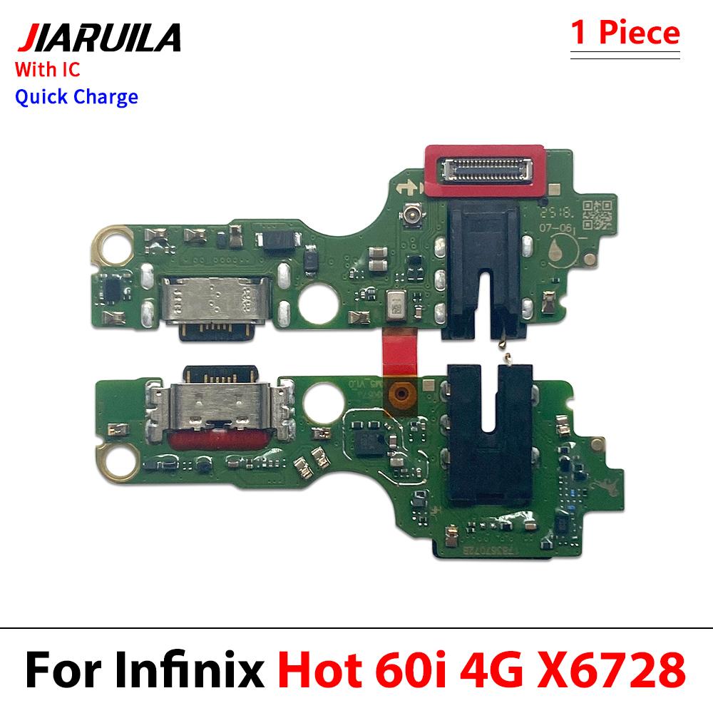 Для Infinix Hot 61i 1G X6711 Hot 11 1G Smart 11 X6711 Note 11X 1G Док-станция USB-зарядное устройство Порт-разъем Шлейф зарядки