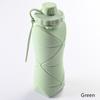 Durable Collapsible Water Bottles Leakproof Valve Foldable Travel Water Bottle for Gym Camping Hiking Trav… More