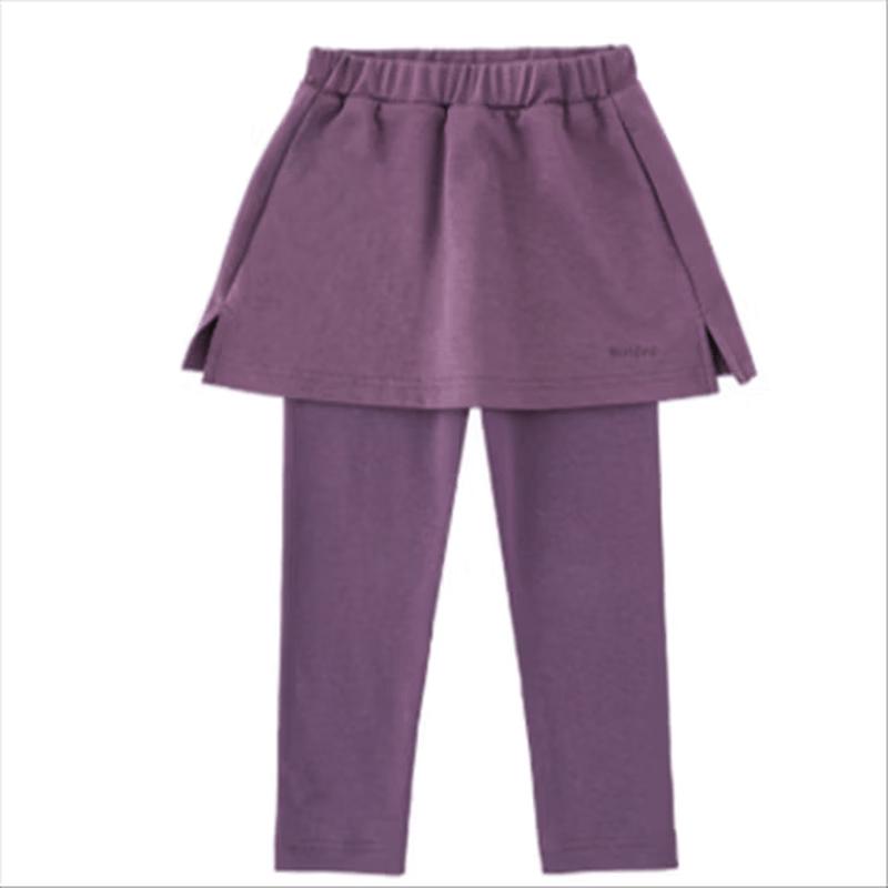 Yoyoo Girls  Summer Faux Two-Piece Skirt Leggings 90