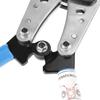 6   50 mm HX 50B Plug Terminal Crimping Tool Cable Wire Lug Hex Terminal Crimper(Blue)