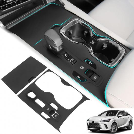 Center Console Tray Liner Compatible with Subaru 2019-2024 Forester Accessories Silicone Material Center Console Liner Protective Pad