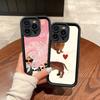 Dachshund Black Stripe For IPhone 17 Pro Max 16 15 14 13 12 11 Plus Black Soft Phone Cover