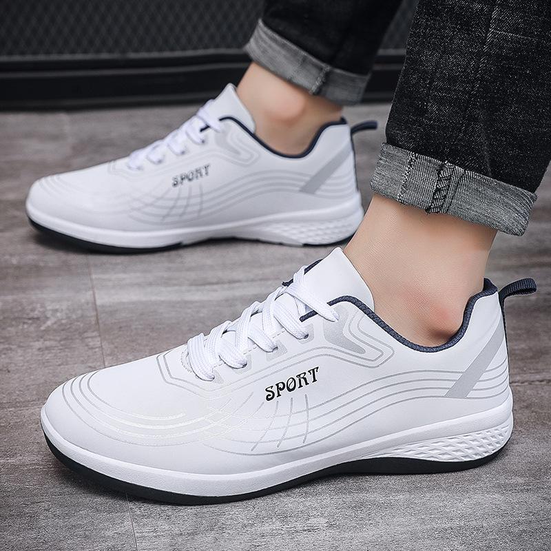 New Sneakers Fashion Running Shoes Men's Teen Boys Board Shoes
