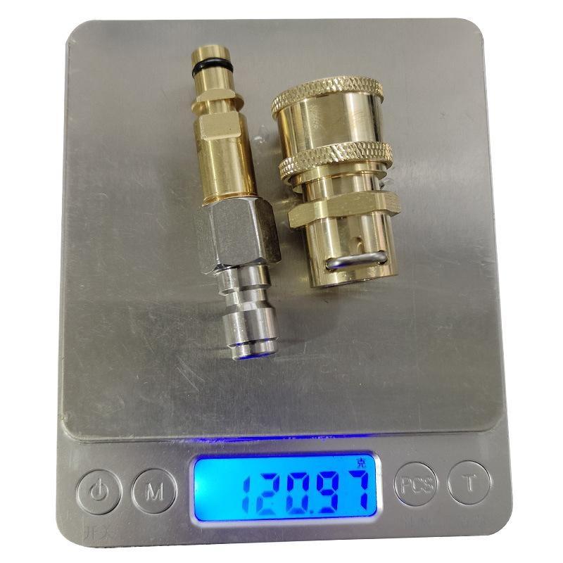 1/2Pcs 1/4 Quick Connector Anti-Tangle Adapter High Pressure Washer Parts Connect Hose And Water Nozzle For K Series For Karcher