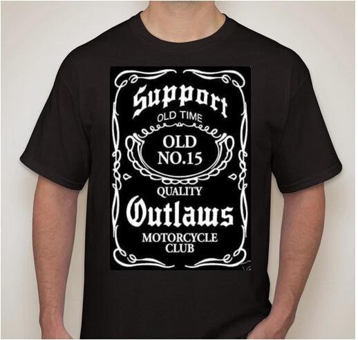 Support your local Outlaws Biker Motorcycle MC tee t shirt tee outlaw Jack JD XL