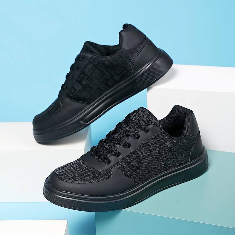 TUINANLE Damenschuhe, geometrisches Netzgewebe, atmungsaktiv, lässige Turnschuhe, Mädchen, rutschfeste Plateauschuhe