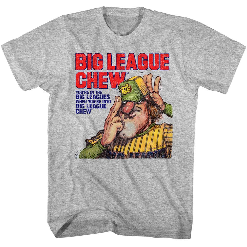 Жевательная резинка Big League Chew Вы в Высшей лиге, когда жуете Мужская футболка Унисекс футболка XL
