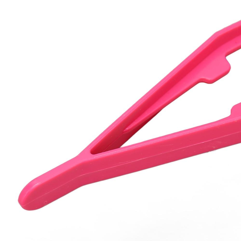 30pcs Slip Resistance Bead Tweezers Plastic Craft Tweezers Plastic Tweezers  For Beading Projects