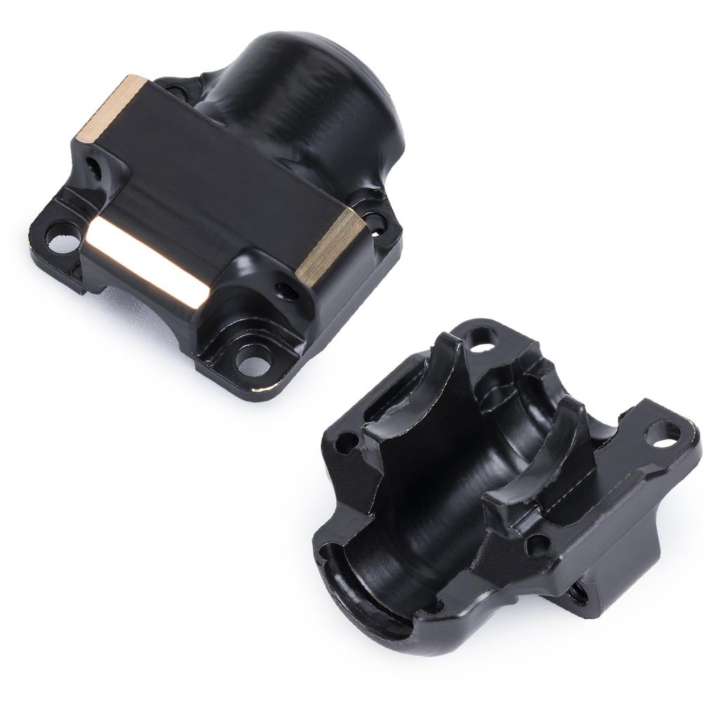 1/30 Axial SCX30  Brass Upgrade Set - Steering KnucklesCup Bridge Cover Rear Axle Counterweight for SCX30 Car Slot Racing Parts
