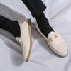 Men's Casual Shoes Men Horsebit Loafers Moccasins Mens Party Wedding Shoe Light Comfortable Driving Flats