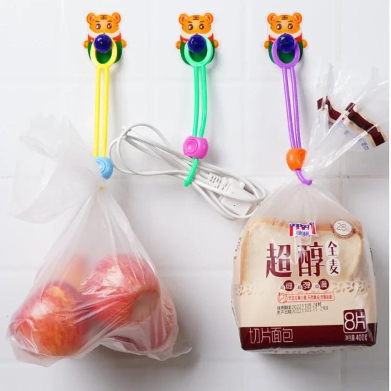 5PCS Portable Food Sealing Clip Reusable Bread Bag Clips Kitchen Storage Food Seal Grip Sealer Clamp Kitchen Accessories
