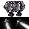 YIBO U5 High Brightness Aluminum LED Motorcycle Headlights, Universal LED Fog Lights, LED Motorcycle