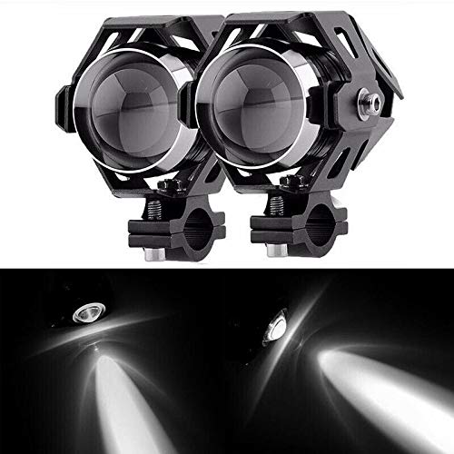 YIBO U5 High Brightness Aluminum LED Motorcycle Headlights, Universal LED Fog Lights, LED Motorcycle
