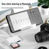 Type-C OTG Card Reader for Apple/Huawei: Supports SD/TF/USB and Camera Memory