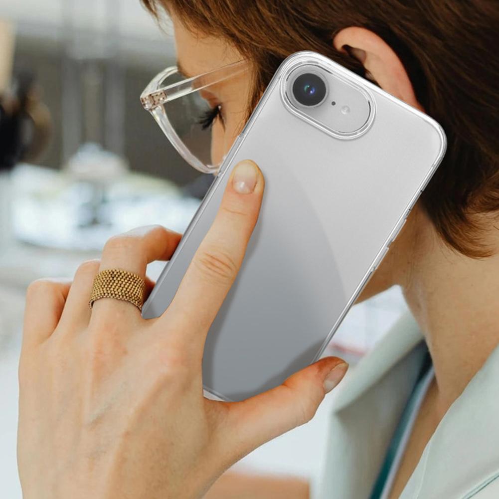 For IPhone 16E Transparent Protective Case Anti-drop Dustproof Ultra-thin For IPhone Phone Mobi E5Z3