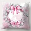 Christmas decoration pillowcase New Year gift cute Santa Claus Snowman pattern home room decoration sofa cushion cover
