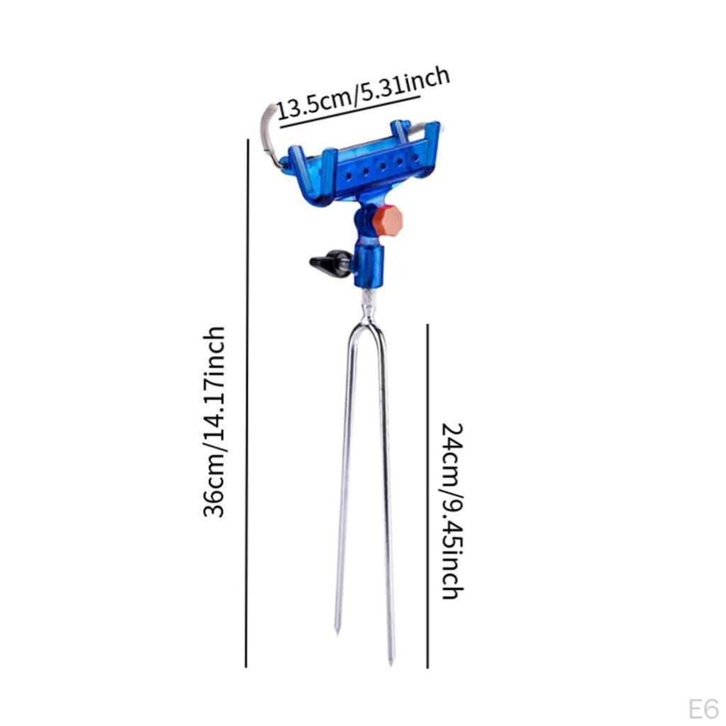 Degrees Adjustable Automatic Fishing Rod Holder Stand Fish Pole Bracket Accessories