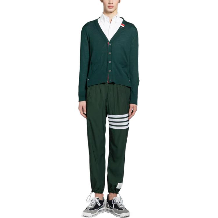 THOM BROWNE Button Up Knitted Cardigan MKC489A-Y1014-310