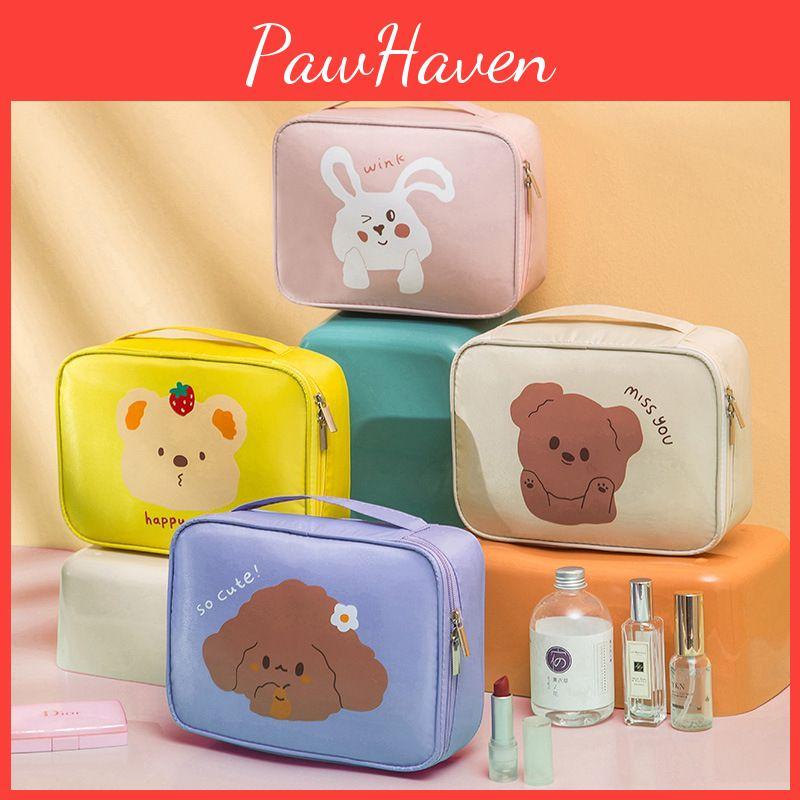 Elegante Mädchen Make-up Tasche mit hoher Kapazität für Toilettenartikel und Reiseutensilien