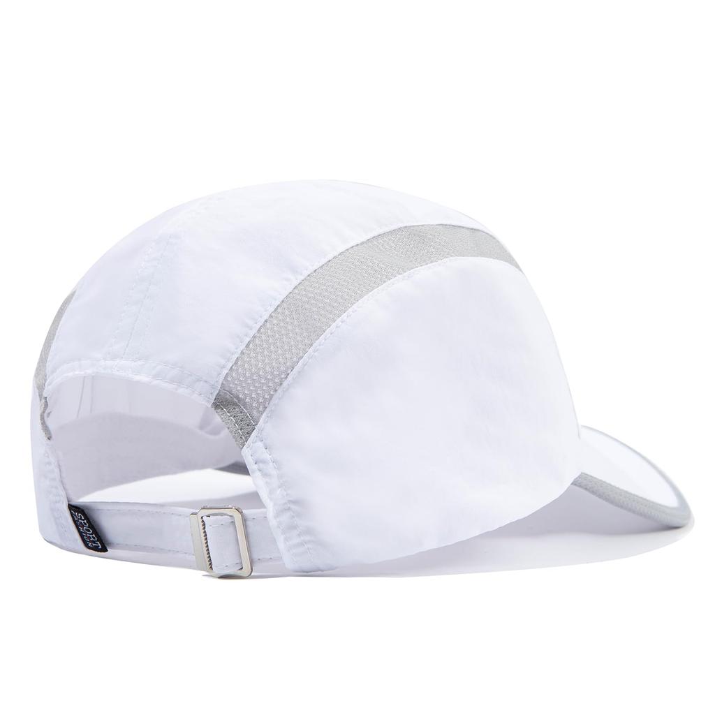 Croogo Mesh Hat for and Summer and Thin Men's Ultra-Lightweight Running, Tennis, Golf, Sports, Quick-Drying, (G-DCP2401-White)