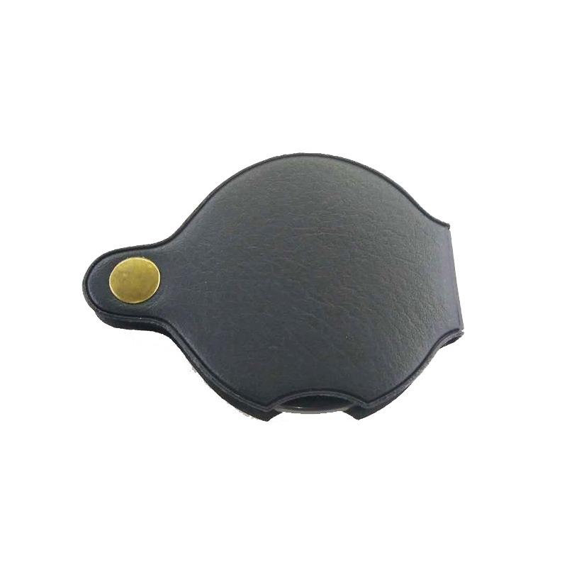 

Portable Handheld Magnifier Foldable Loupe Pocket 6X 70Mm Old Man Reading High-Definition High-Power Leather Magnifying Glass 70mm