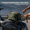 Motorcycle Luggage Rack with Support Arms Versatile Rear Cargo Carrier Bolt-On