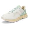 Kappa Retro Mesh Sports Non-Slip Wear-Resistant Breathable Low-Top Running Shoes Unisex sneakers White Green K0DX5MM03D-012