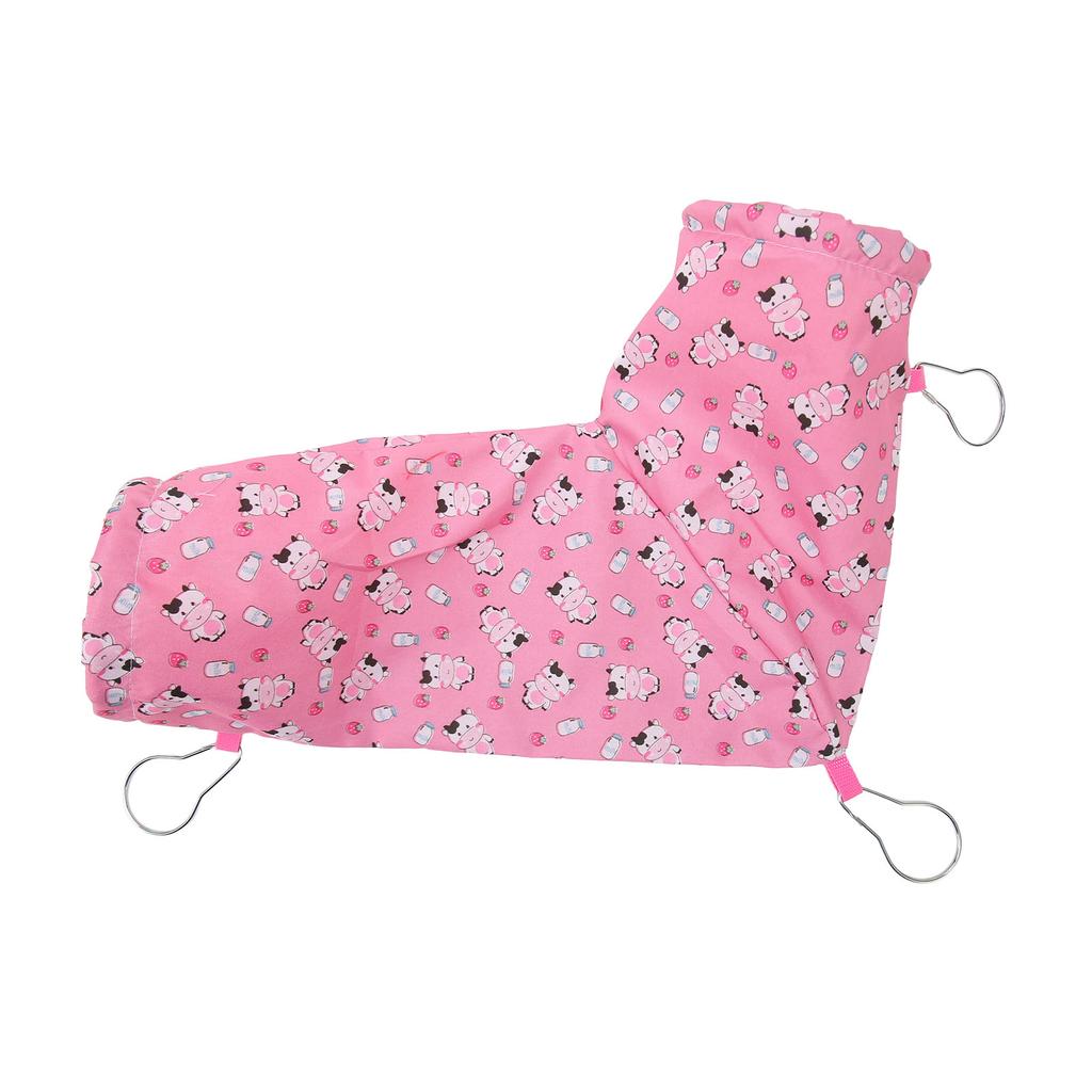 Guinea Pig Rat Corner Tunnel Polyester Easy To Fix Soft Cute Corner Tunnel for Small Pet Little Cow